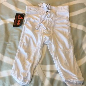 A-Star boys football pants. Size boys youth small.